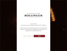 Tablet Screenshot of champagne-bollinger.com